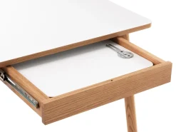 Mesa con tablero adicional Dino+, , base de roble, 2 tableros de extensión*Zweed Best