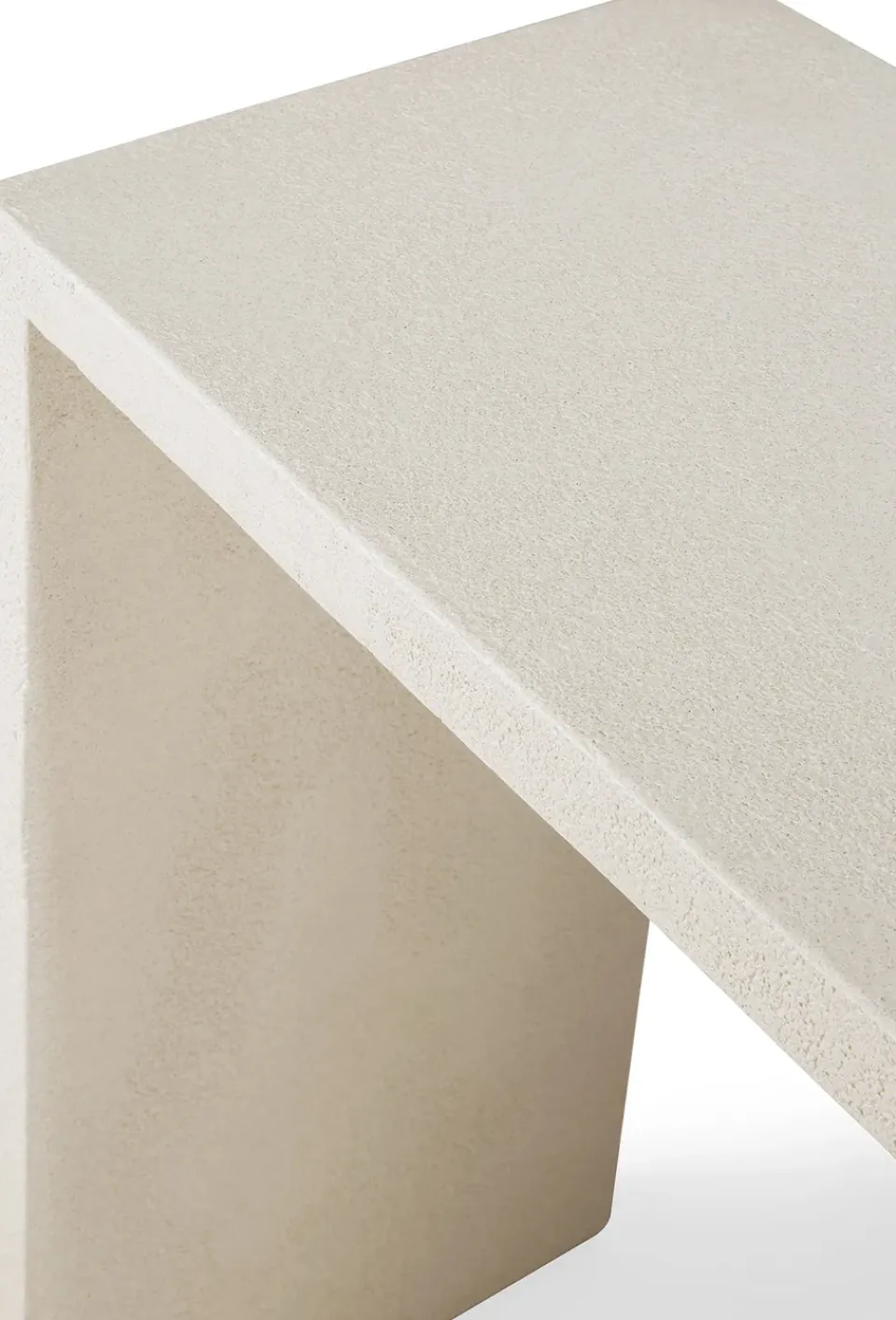 Mesa consola Elements, Off white*Ethnicraft Discount