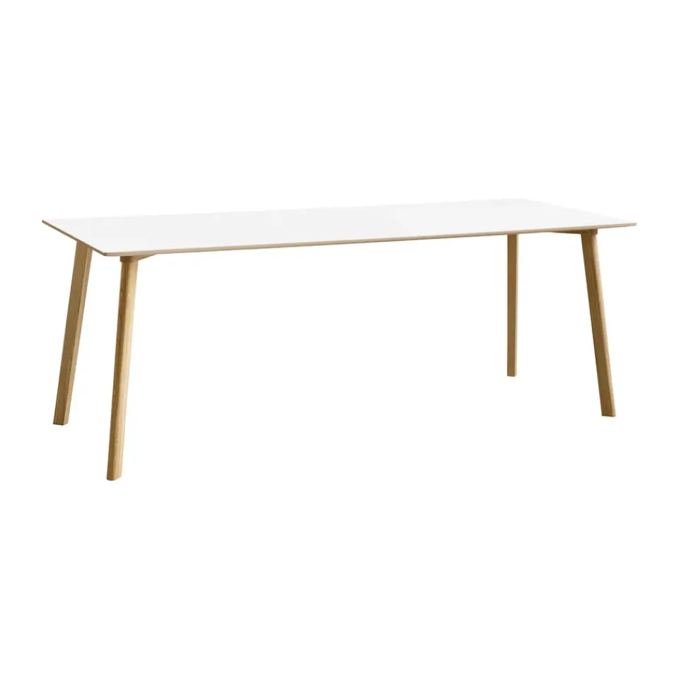 Mesa CPH210 Deux 2.0, 75x200 cm, Pearl white-roble lacado*HAY Best