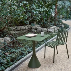Mesa cuadrada de café 65x65 cm Palissade Cone, Olive*HAY Online