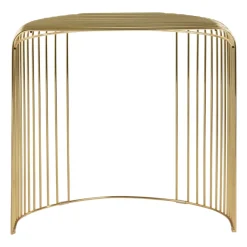 Mesa Curva 45 cm, Dorado*AYTM Discount