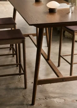 Mesa de bar In Between SK26 Counter Table 190x80x95 cm, Roble ahumado*&Tradition New