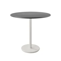 Mesa de café Go Ø80 cm, Lava grey-white*Cane-line Sale