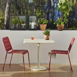 Mesa de café Go Ø80 cm, Light grey-lava grey*Cane-line Clearance