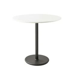 Mesa de café Go Ø80 cm, White-lava grey*Cane-line Hot