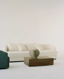Mesa de centro alta Mass 103x60x27 cm, Nogal*New Works Best