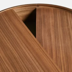 Mesa de centro Arc Ø66 cm, Nogal*Woud
