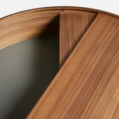 Mesa de centro Arc Ø66 cm, Nogal*Woud