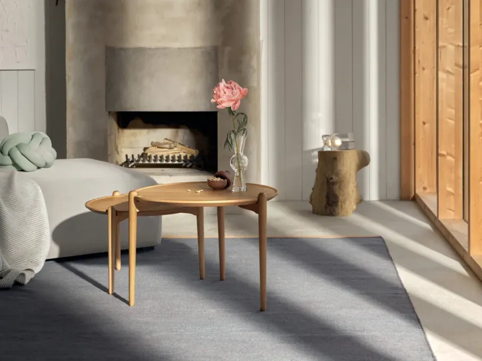Mesa de centro Aria, Roble, Ø50x37 cm*Design House Stockholm Best