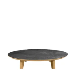 Mesa de centro Aspect, Fossil black-teak, ceramic*Cane-line Sale