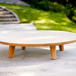 Mesa de centro Aspect, Travertin-teak*Cane-line Hot