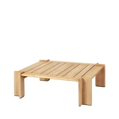 Mesa de centro Atmosfera 113x110 cm, Teak*GUBI New