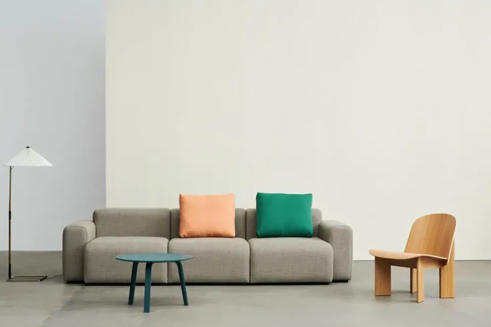 Mesa de centro Bella, Brunswick green oak, Ø60x39 cm*HAY Best