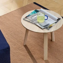 Mesa de centro Bella, Lacquered oak, Ø45x39 cm*HAY