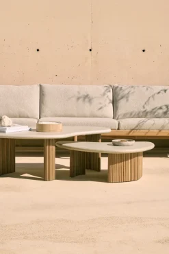 Mesa de centro Boomerang, Teak, 90x61 cm*Ethnicraft Best