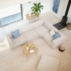 Mesa de centro D33 80x80 cm, Roble macizo aceitado*FDB Møbler New