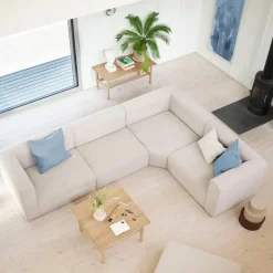 Mesa de centro D33 60x120 cm, Roble macizo aceitado*FDB Møbler Online