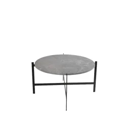 Mesa de centro Deck, Mármol , estructura negra*OX Denmarq Online