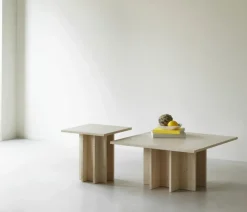 Mesa de centro Edge small, Travertine*Normann Copenhagen Best