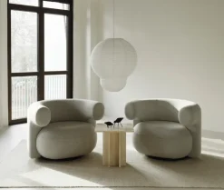 Mesa de centro Edge small, Travertine*Normann Copenhagen Best