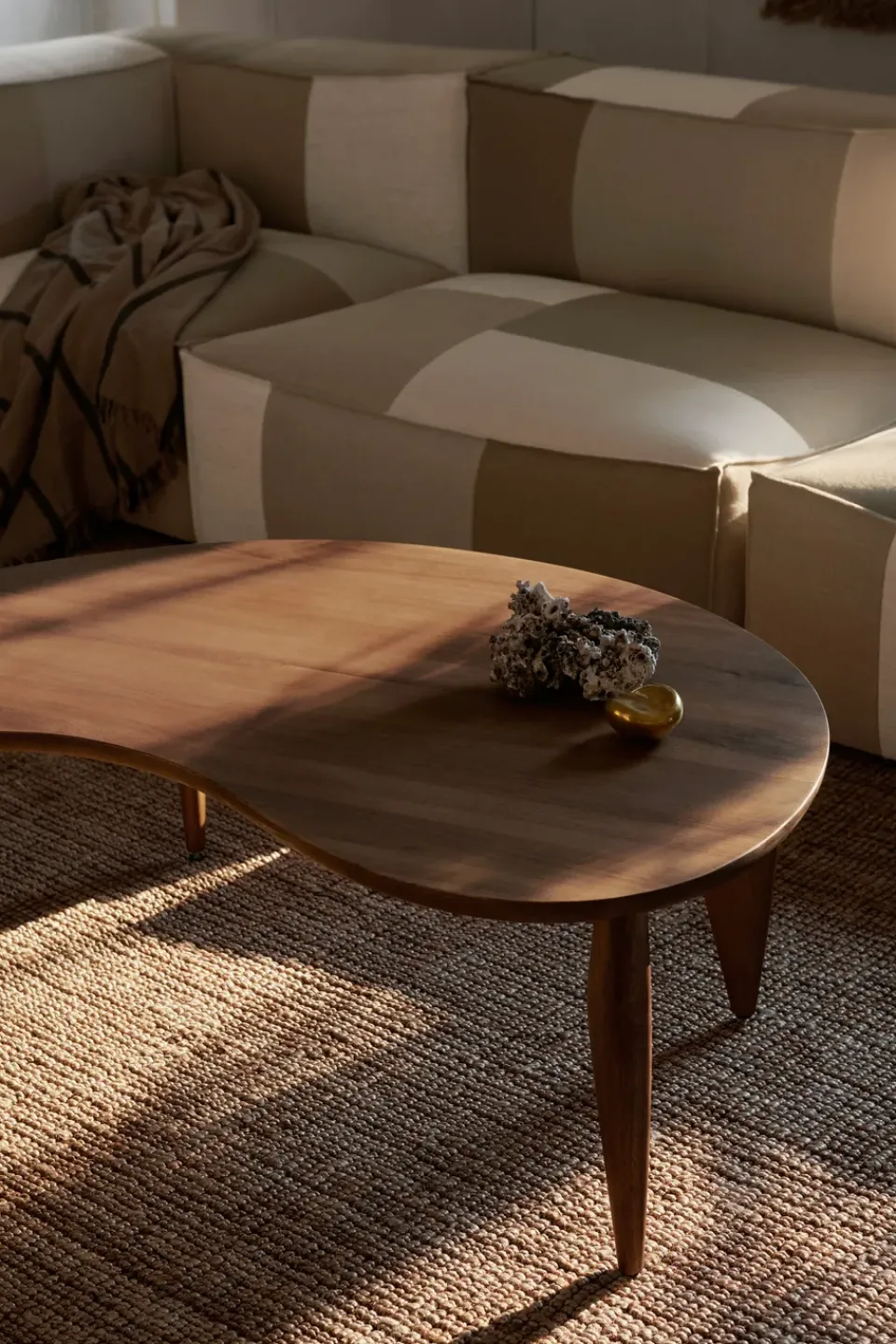 Mesa de centro Feve, Walnut*Ferm Living Sale