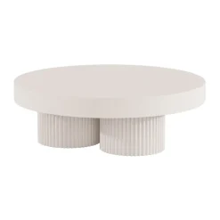 Mesa de centro Gear, Tiza, Ø120 cm*NORR11 New