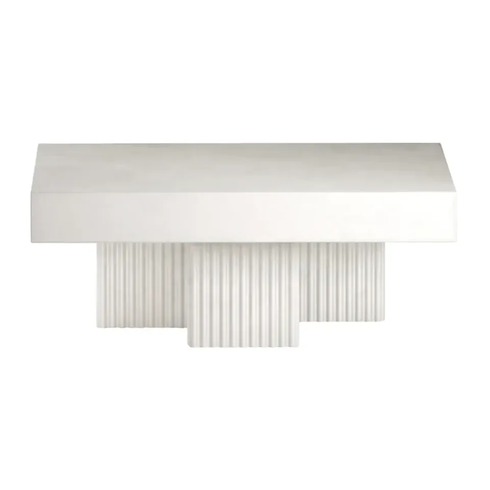 Mesa de centro Gear, Tiza, 100x100 cm*NORR11 Sale