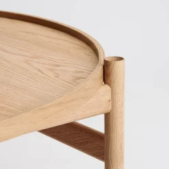 Mesa de centro HB Ø100 cm, Roble aceitado*Brdr. Krüger New
