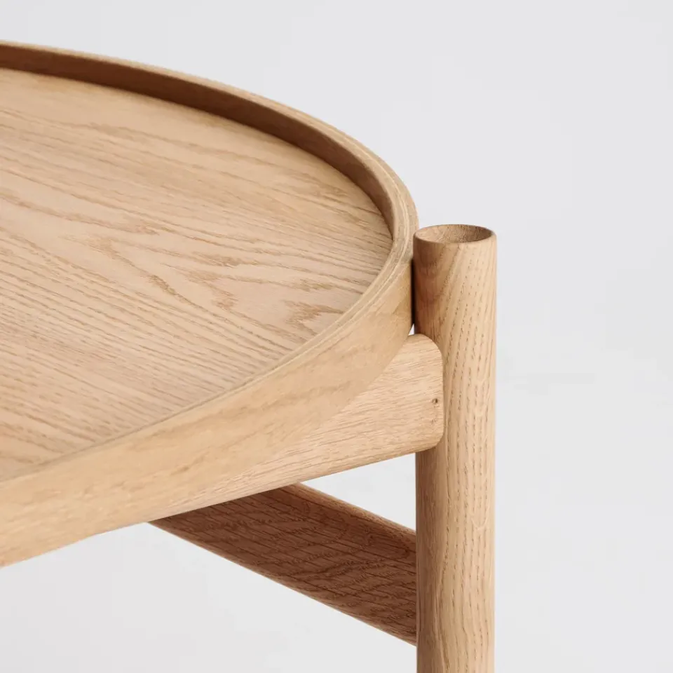 Mesa de centro HB Ø100 cm, Roble aceitado*Brdr. Krüger New