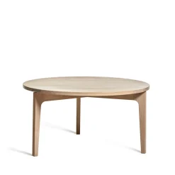 Mesa de centro Höllviken Ø80 cm, Roble blanqueado*Mavis Hot