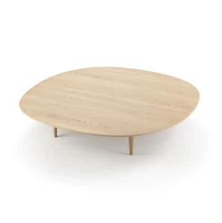 Mesa de centro Jari Ø118 cm, Roble aceitado*Brdr. Krüger Outlet