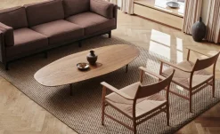 Mesa de centro Jari 80x180 cm, Roble aceitado ahumado*Brdr. Krüger Online