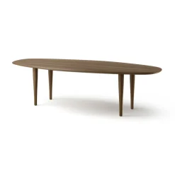 Mesa de centro Jari 58x130 cm, Roble aceitado ahumado*Brdr. Krüger