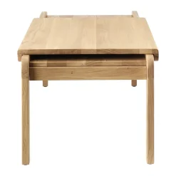 Mesa de centro Knutskog 115x52x41 cm, Naturlackad ek*1898 Discount