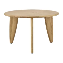 Mesa de centro Lyckeby Ø60x37,5 cm, Naturlackad ek*1898 Hot