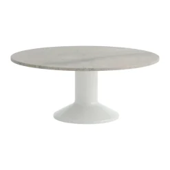 Mesa de centro Midst, Grey marble-grey, Ø90 cm*Muuto Outlet