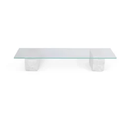 Mesa de centro Mineral 46x160 cm, Bianco curia*Ferm Living New