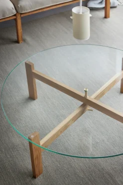Mesa de centro Round Ø88 cm, Roble*MOEBE New