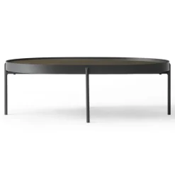 Mesa de centro NoNo L 59,5 x 96,5 cm, Negro-*Audo Copenhagen Clearance