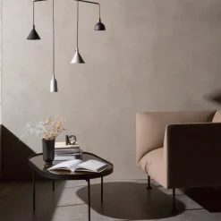 Mesa de centro NoNo L 59,5 x 96,5 cm, Negro-*Audo Copenhagen Clearance