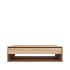 Mesa de centro Nordic, Roble aceitado 1 cajón 120x70 cm*Ethnicraft Online