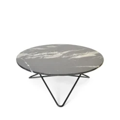 Mesa de centro O Table, mármol , estructura lacado*OX Denmarq Online