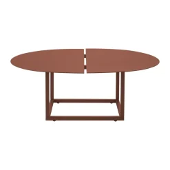Mesa de centro Olive, Zin red, 110x80 cm*Brafab Discount