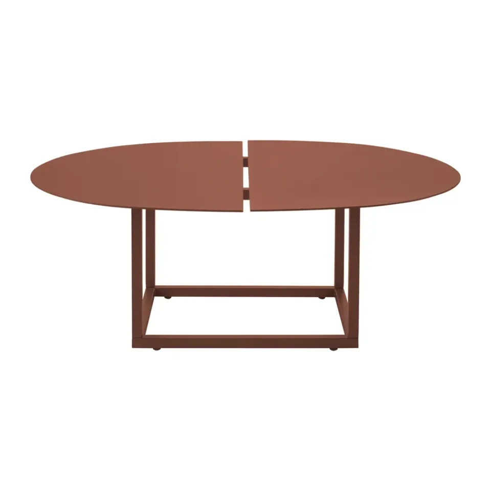 Mesa de centro Olive, Zin red, 110x80 cm*Brafab Discount