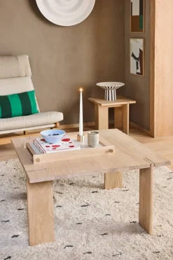 Mesa de centro OY Square 40x75x75 cm, Nature*OYOY