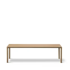 Mesa de centro Piloti 6715, Roble claro aceitado - altura 41 cm*Fredericia Furniture Online
