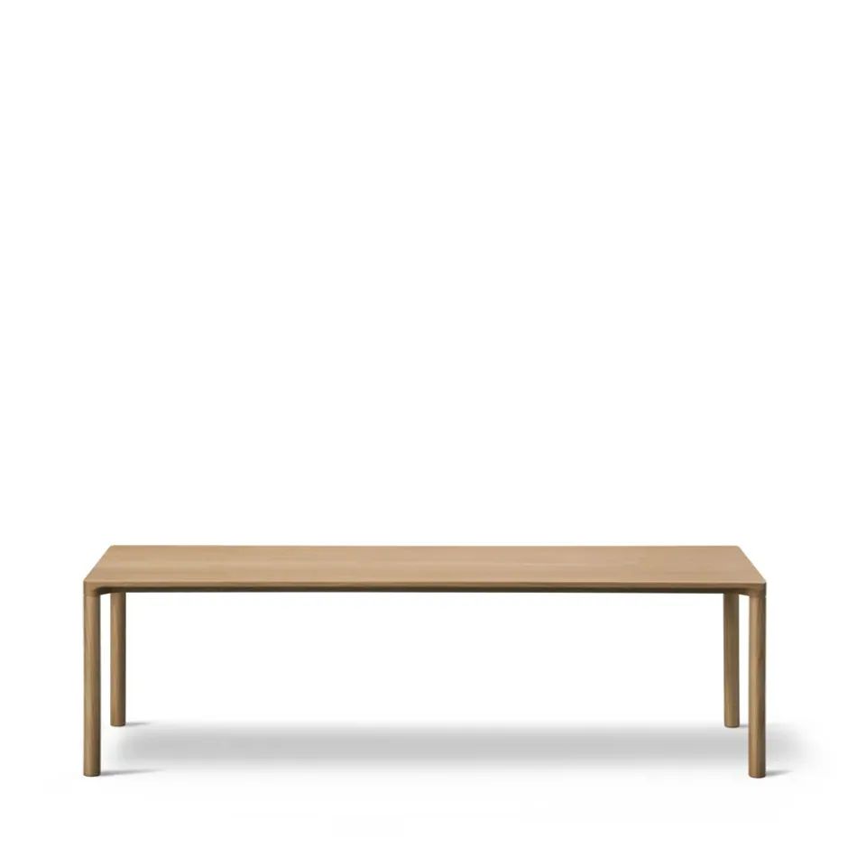 Mesa de centro Piloti 6715, Roble claro aceitado - altura 35 cm*Fredericia Furniture Online