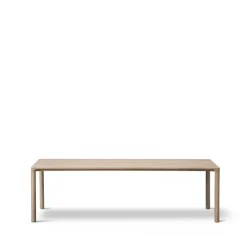 Mesa de centro Piloti 6715, Roble enjabonado - altura 35 cm*Fredericia Furniture Sale