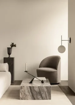 Mesa de centro Plinth, Grey galaxy, low*Audo Copenhagen Sale