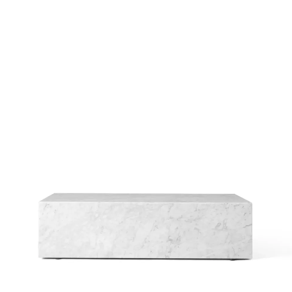 Mesa de centro Plinth, White, low*Audo Copenhagen